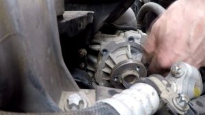 Замена помпы  Opel Astra H  Ecotec 1.8