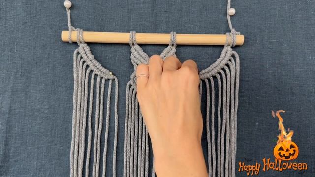 DIY Halloween Decorations 2023 / Macrame Bat plant hanger смотреть онлайн