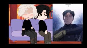 реакция Цезаря и Ли Вона на себя💗//1 часть//делать проду?(присутствуют ошибки в словах)