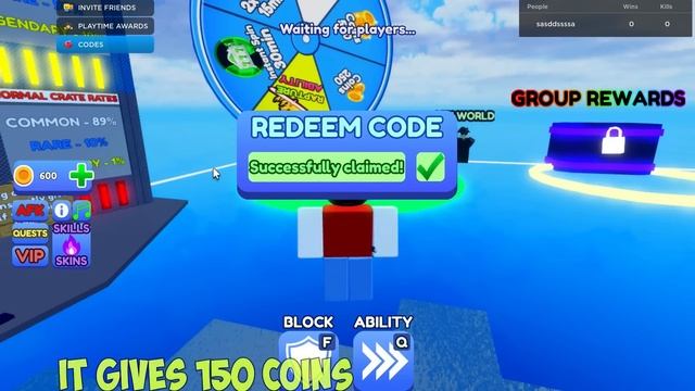 [EXPIRED] NEW CODE GIVES FREE SWORD + SHOWING ALL CODES IN BLADE BALL |[UPD] BLADE BALL | ROBLOX смотреть онлайн