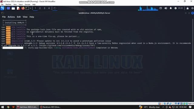 How To Install AhMyth For Kali Linux | 2023 #kalilinux