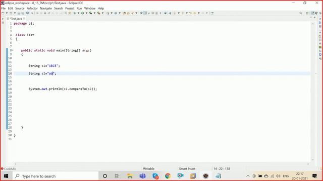 #56 String In Java | String, String Buffer, String Builder & String Tokenizer | In Java смотреть онлайн