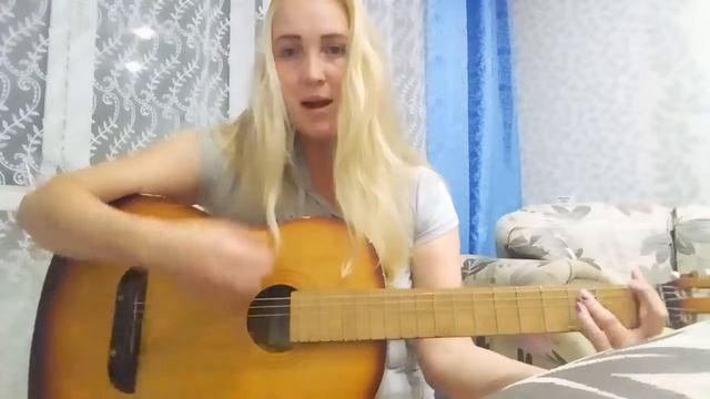 Никтария-Кукушка. Песни под гитару девушка играет и поёт! смотреть онлайн
