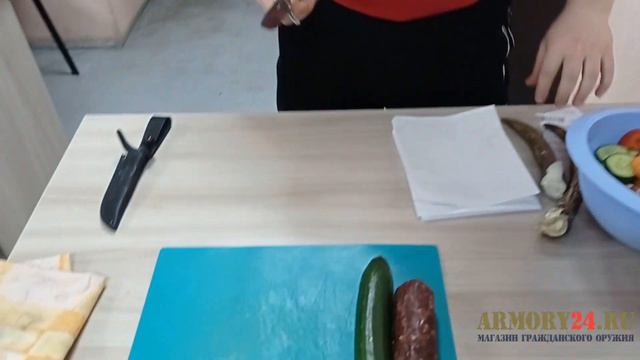 0 526 Нож Финка НКВД, булат, рукоять рог, красная проставка, мельхиор смотреть онлайн