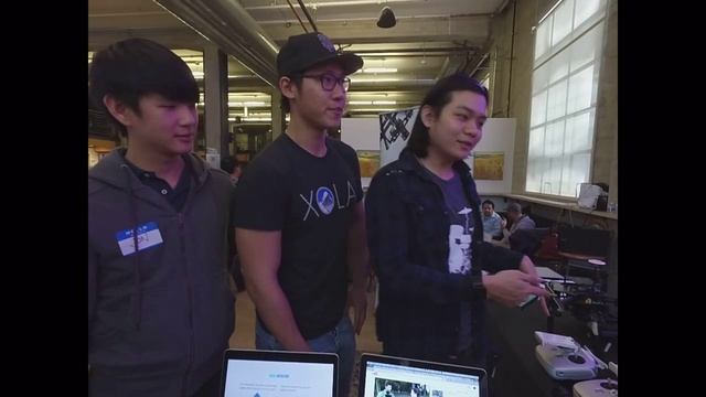 DJI SDK in 2016 Developerweek Hackathon Pitch 2 - "MIMR" Team смотреть онлайн