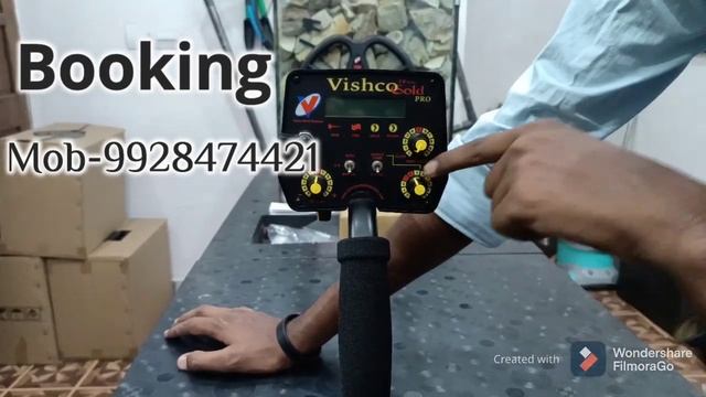 Vishco Gold Pro Metal Detector Gold Detector