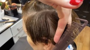 Стрижка 60+ \ стрижка "шапочка" на редкие волосы \ стрижка без укладки \ женская короткая стрижка