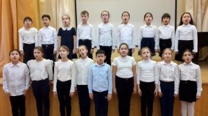 И всё о той весне... Хор 3-З класса. Москва.