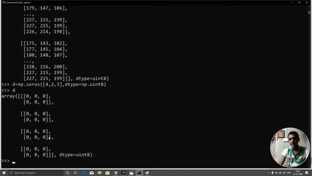 python 54 numpy how to edit,crop an image смотреть онлайн