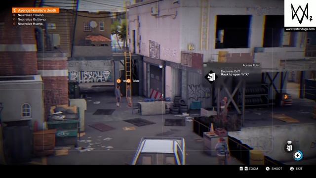 Watch Dogs 2: Eye for an Eye - Neutralize the Tezcas in ghost mode walkthrough help смотреть онлайн