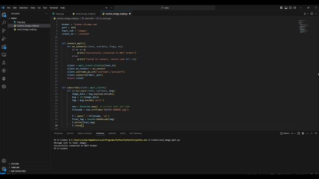 MQTT Image Transfer: Send and Receive images using MQTT | Android app x python смотреть онлайн
