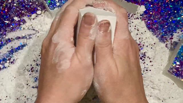 Plain Jane Nexo Covered in Glitter | ASMR | Oddly Satisfying | Gym Chalk | 121 | смотреть онлайн