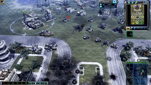 Command And Conquer 3 Ярость Кейна Hardcore (1vs2) Часть 1 - Вторжение скринов
