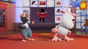 Буба - Урок английского - Head, Shoulders, Knees and Toes - Мультфильм для детей