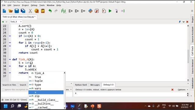 NNLT Python | Lớp Python cơ bản cấp tốc cho GV THPT (Buổi 12) смотреть онлайн