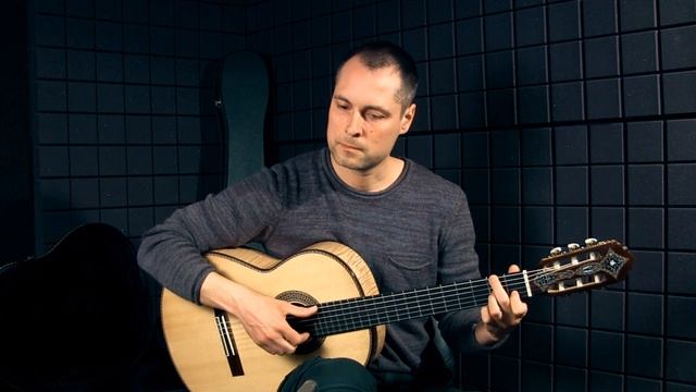 Любимый город. Кленовая гитара. Карбоновые струны. Несложная аранжировка. Ноты-табы под видео. смотреть онлайн