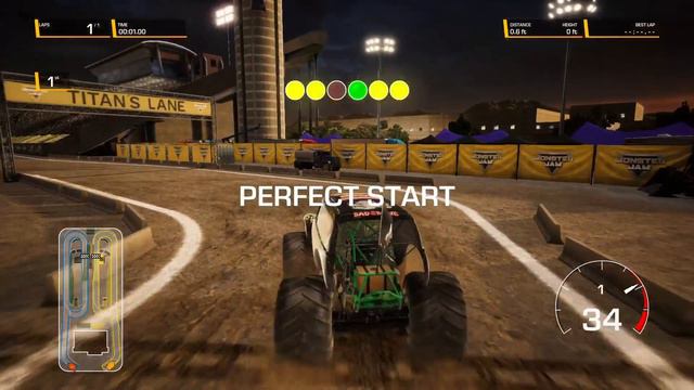 Monster Jam Steel Titans 2 Grave Digger vs Son-Uva Digger In World Finals 18 смотреть онлайн