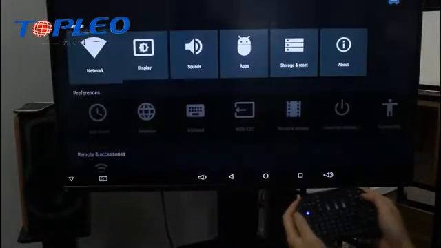 T95N-Mini M8S pro 2g 8g Smart TV box Full 4K HD media Player смотреть онлайн