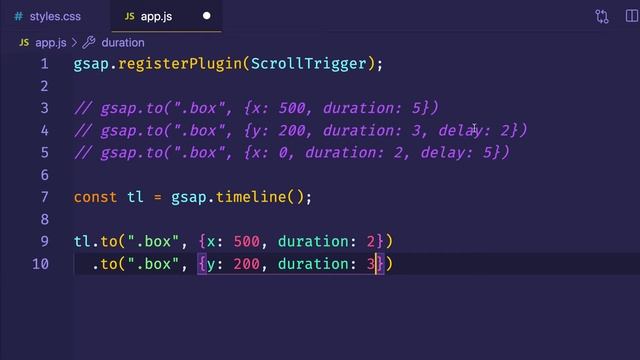 Scroll Trigger Tutorial - 6 - Timeline смотреть онлайн