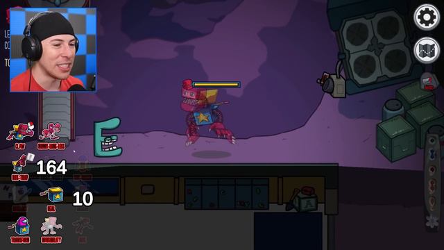 BOXY BOO vs Alphabet Lore in Among Us! смотреть онлайн