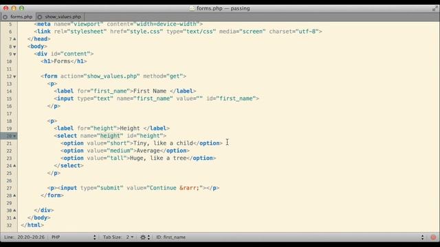 PHP09.0 Forms and POST Requests смотреть онлайн