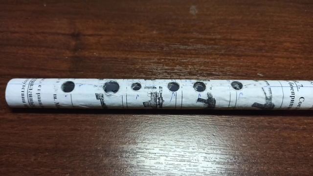 ЕДИНСТВЕННАЯ НАСТОЯЩАЯ ФЛЕЙТА ИЗ БУМАГИ! Эта ирландская флейта 