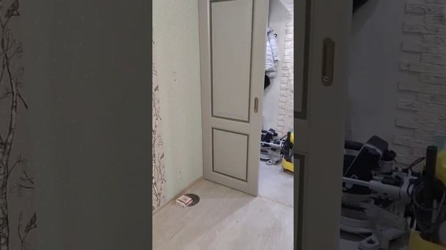 Двойная раздвижная дверь