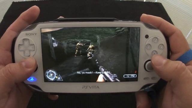 PSVita: Call Of Duty Roads To Victory PSP Game On PSVita