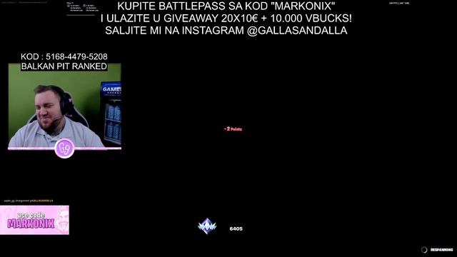 🔴IGRAMO NOVU FORTNITE SEZONU LMAO!! SAC MARKONIX🔴 смотреть онлайн