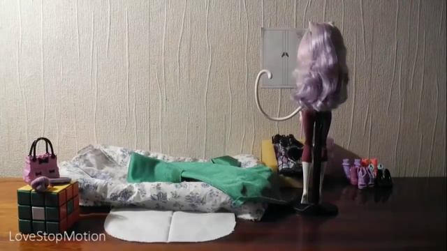 Стоп Моушен Монстер Хай: Утро Катрин смотреть онлайн