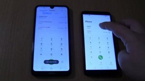 Incoming call & Outgoing call at the Same Time HONOR 9S +Neffos X20
