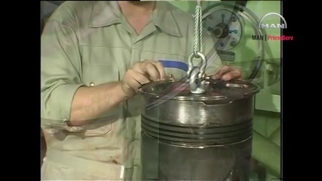 L28/32H - Exchange of Cylinder Head, Piston & Liner смотреть онлайн