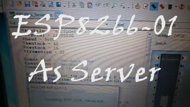 ESP8266-01 With Arduino UNO and BASCOM AVR смотреть онлайн