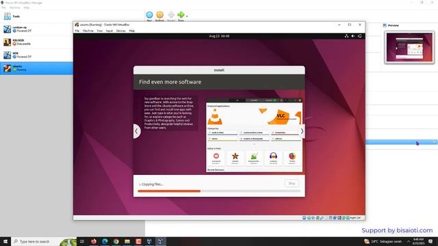 Cara install linux ubuntu di oracle VM virtualbox смотреть онлайн