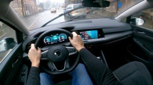 NEW 2021 VW Golf VIII 1.5TSi 130HP Style | POV Test Drive | 0-100 test