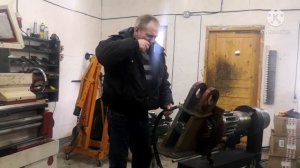 Ремонт столба гидроманипулятора 2 часть.