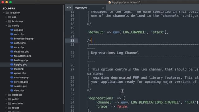 #7 laravel infrastructure folders and files смотреть онлайн