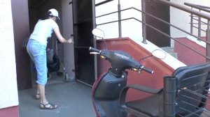 3 х колёсный скутер для маломобильных граждан.