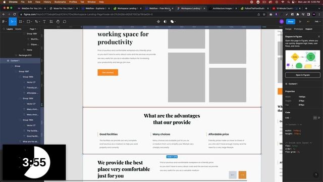 Casually Building in Webflow | Figma To Webflow | WorkSpace Template Part 3 смотреть онлайн