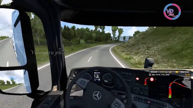 Euro Truck Simulator 2 V1.44 Live Ride | Ets 2 | Live Game | Bus Game | Vilaiyatu pillai смотреть онлайн