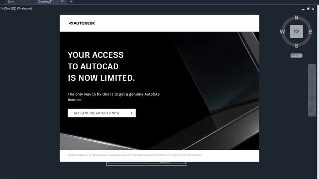 YOUR ACCESS TO AUTOCAD IS NOW LIMITED | How to Access AutoCad is Now Limited for free in 1 Minute | смотреть онлайн