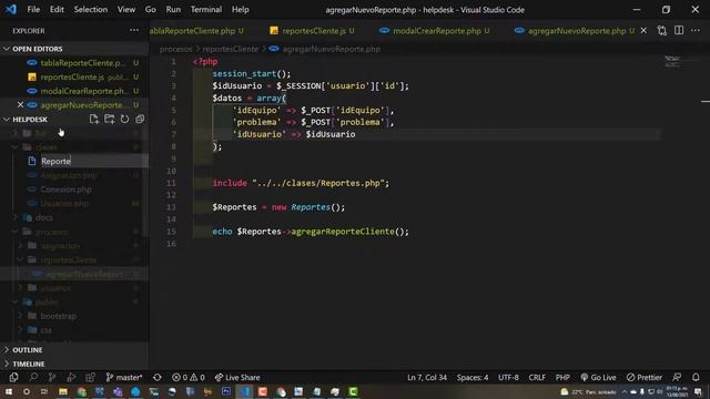 Sistema HelpDesk con PHP y MySQL | Programación modulo reportes cliente (P1). Cap 25 смотреть онлайн