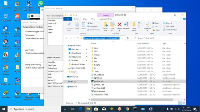 Python 3 Installation on Windows 10 смотреть онлайн