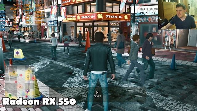 Judgment на слабом пк RX550 смотреть онлайн