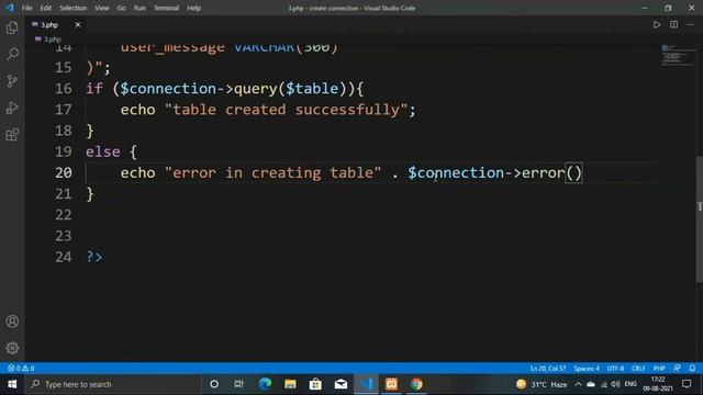 HOW TO CREATE DATABASE TABLE IN PHP MYSQL | SOKAL HTML смотреть онлайн