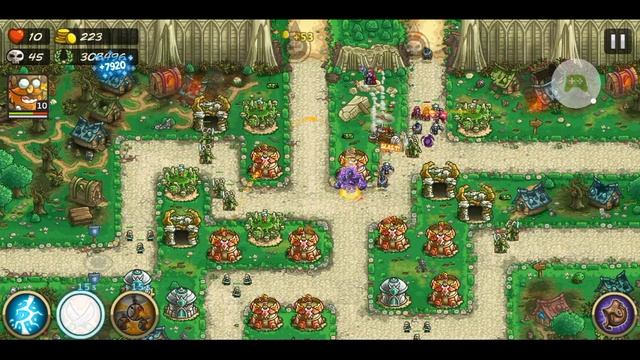 Kingdom Rush Origins - Twilight Invasion high score wave 74 without item used смотреть онлайн