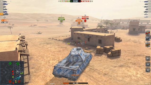 WOT Blitz VK 168.01 Ramming in Tier 10 Battle \\ Gravity Mode смотреть онлайн