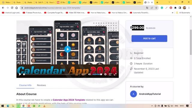 Part 02 || How to recreate existing project for making a custom calendar app 2024 || Calendar App смотреть онлайн