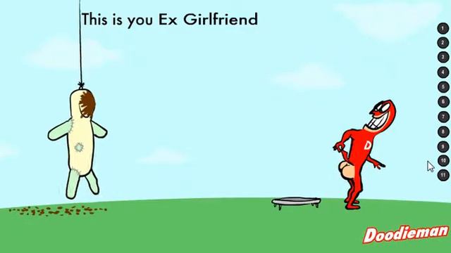 Doodieman Voodoo Gameplay (All Skills)