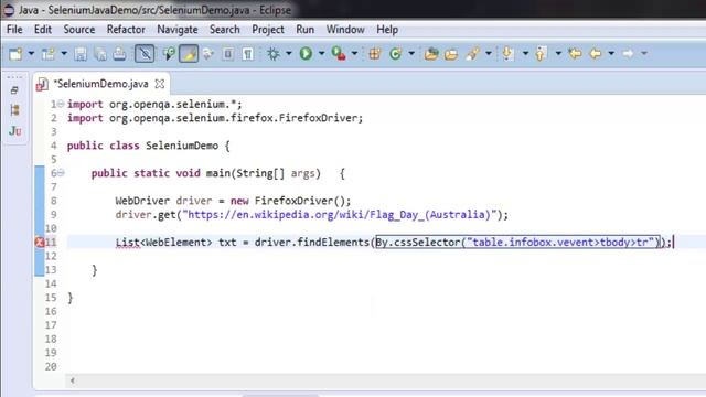 Table Row Count using Selenium Webdriver смотреть онлайн